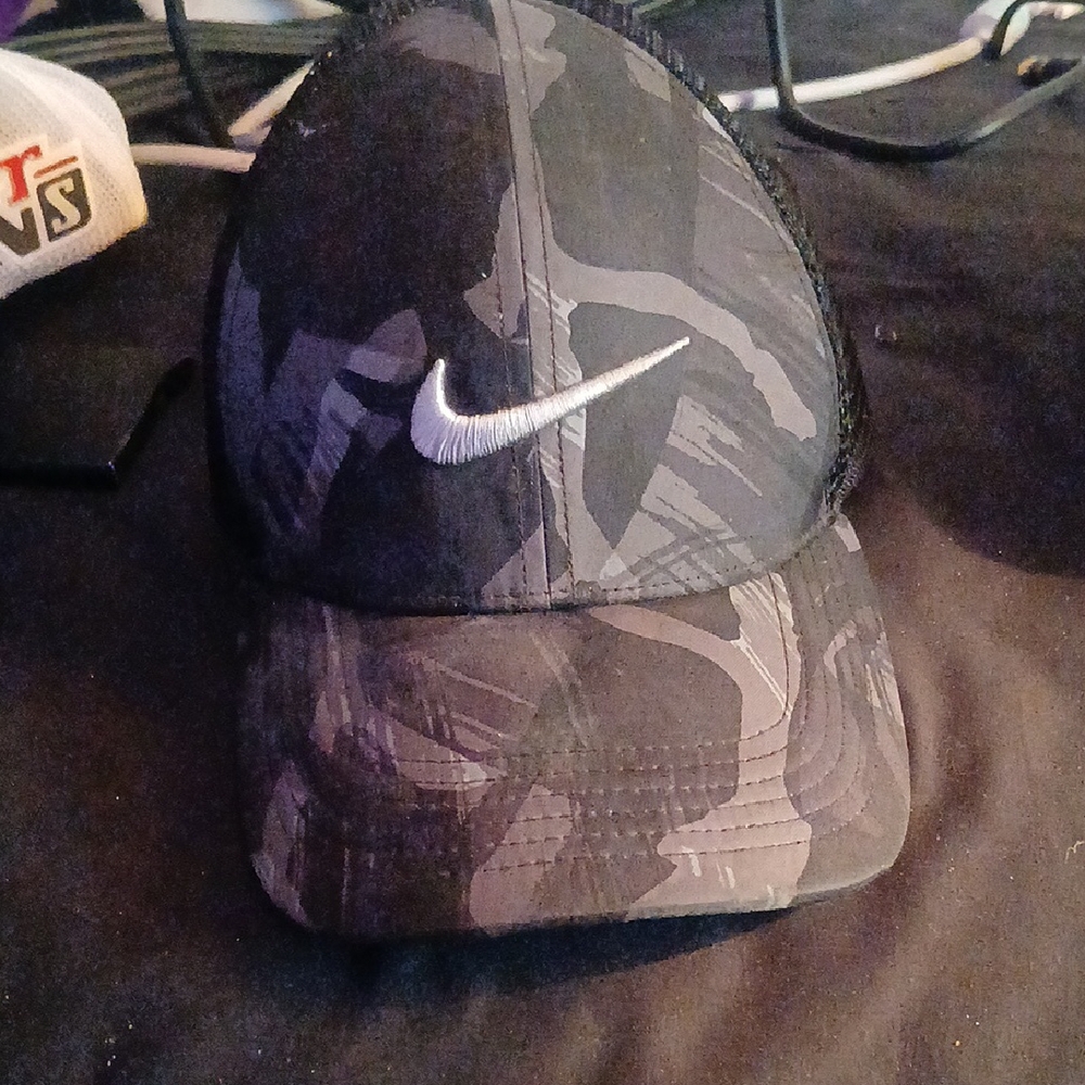 Nike Legacy91 Dri-FIT Cap Black & Grey Camo Osfa